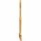 Ekena Millwork Saratoga Rough Sawn Timber Gable Bracket, Western Red Cedar, 96"W x 60"H x 2"D x 6"F, 15/12 Pitch GBW096X60X0206SAR00RWR - alternate 4